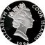 Cook Islands 5 Dollars Crocodile 1996 Proof KM# 301 ELIZABETH II COOK ISLANDS RDM 1996 coin obverse