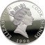 Cook Islands 5 Dollars Polar bears 1996 Proof KM# 377 ELIZABETH II COOK ISLANDS RDM 1996 coin obverse