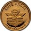 Cook Islands 5 Dollars Elizabeth II Love Angel 1997 Proof KM# 923 LOVE ANGEL 1.2 GMS 5 DOLLARS .9999 AU coin reverse