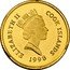 Cook Islands Five Dollars Dolphins 1998 Proof KM# 1089 ELIZABETH II COOK ISLANDS 1998 RDM coin obverse