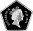 Fiji 5 Dollars Millennium 1999 Proof KM# 80 ELIZABETH II FIJI 1999 RDM coin obverse