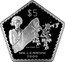 Fiji 5 Dollars Millennium 1999 Proof KM# 80 $5 180 TAVEUNI FIJI MILLENNIUM 2000 coin reverse
