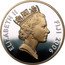 Fiji Five Dollars 80th Birthday of the Queen Elizabeth II 2006 Proof KM# 173 ELIZABETH II RDM FIJI 2006 coin obverse