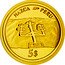 Fiji 5 Dollars Nazca Plateau 2006 Proof KM# 268 NAZCA PERU 5$ coin reverse