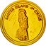 Fiji 5 Dollars Easter Island Rock Sculptures 2006 Proof KM# 267 EASTER ISLAND CHILE 5$ coin reverse