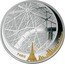 Fiji Five Dollars Map. Paris 2011 Proof KM# 207 PARIS coin reverse