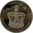 Fiji 5 Dollars Diamond Jubilee of Queen Elizabeth II 2012 Proof KM# 318 5 DOLLARS 2012 DIAMOND JUBILEE HM QUEEN ELIZABETH II coin reverse