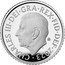UK 5 Pence Charles III Oak Sprig 2023  Proof; Tudor crown privy mark CHARLES III DEI GRA REX FID DEF 2023 MJ coin obverse