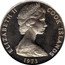 Cook Islands 50 Cents Elizabeth II 2nd portrait 1973 KM# 6.1 ELIZABETH II COOK ISLANDS 1973 coin obverse