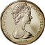 Cook Islands 50 Cents 250th Anniversary of James Cook 1978 FM (M) KM# 6.2 ELIZABETH II COOK ISLANDS 1978 coin obverse