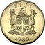 Fiji 50 Cents 10th Anniversary of Independence 1980 KM# 45 FIJI REREVAKA NA KALOU KA DOKANA TUI 1980 coin obverse