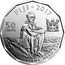 Fiji 50 Cents Rugby 7's Champions of the Olympics 2016 2017 KM# 528 FIJI 2017 50 CENTS BEN RYAN SEVENS HEAD COACH coin obverse