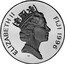 Fiji 50 Dollars 70th Birthday of Queen Elizabeth II 1996 Proof KM# 88 ELIZABETH II FIJI 1996 coin obverse