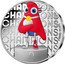 France 50 Euro (Mascot. Champions) PARIS 2024 CHAMPIONS coin reverse