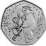UK 50 Pence (The Snowman and James)  coin reverse