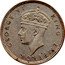 Fiji Sixpence George VI. Sea Turtle 1941 KM# 11 GEORGE VI KING EMPEROR coin obverse