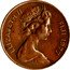 Fiji 1 Cent Food and Agriculture Organization 1977 KM# 39 ELIZABETH II FIJI 1982 coin obverse