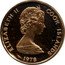 Cook Islands Cent 250th Anniversary of James Cook 1978 FM (M) KM# 1a ELIZABETH II COOK ISLANDS 1978 coin obverse