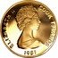 Cook Islands Cent Wedding of Prince Charles and Lady Diana 1981 FM (M) KM# 1b ELIZABETH II COOK ISLANDS 1981 coin obverse