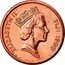 Fiji Cent Tanoa 1999 (o) KM# 49a ELIZABETH II FIJI 1990 RDM coin obverse