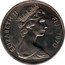 Fiji Dollar Independence of the Dominion of Fiji 1970 KM# 33 ELIZABETH II FIJI 1970 coin obverse