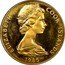 Cook Islands Dollar 16th Forum 2nd P.I.C. And Mini Games 1985 Proof KM# 30b ELIZABETH II COOK ISLANDS 1985 coin obverse