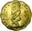 Cook Islands Dollar Elizabeth II 3rd portrait 1987 KM# 37 $1 $1 JB coin reverse