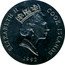 Cook Islands Dollar Elizabeth II 3rd portrait 1992 KM# 147 ELIZABETH II COOK ISLANDS RDM 1992 coin obverse