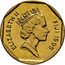 Fiji Dollar Saqamoli 1995 KM# 73 ELIZABETH II FIJI 1998 RDM coin obverse