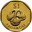 Fiji Dollar Saqamoli 1995 KM# 73 $1 SAQAMOLI coin reverse