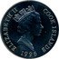 Cook Islands Dollar Kangaroo 1996 KM# 349 ELIZABETH II COOK ISLANDS RDM 1996 coin obverse