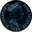 Cook Islands Dollar Fallow deer 1996 KM# 344 ELIZABETH II COOK ISLANDS 1996 coin obverse