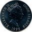 Cook Islands Dollar Elizabeth II White-tailed deer 1996 KM# 355 ELIZABETH II COOK ISLANDS RDM 1996 coin obverse