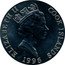 Cook Islands Dollar Sichuan takins 1996 KM# 353 ELIZABETH II COOK ISLANDS 1996 coin obverse