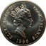 Cook Islands Dollar Ring-tailed lemurs 1996 KM# 352 ELIZABETH II COOK ISLANDS 1996 coin obverse