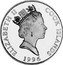 Cook Islands Dollar Cougar and Cub 1996 KM# 346 ELIZABETH II COOK ISLANDS 1996 RDM coin obverse