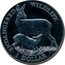 Cook Islands Dollar Elizabeth II White-tailed deer 1996 KM# 355 ENDANGERED WILDLIFE 1 DOLLAR coin reverse