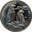Cook Islands Dollar Elizabeth II Jackass penguins 1996 KM# 343 ENDANGERED WILDLIFE 1 DOLLAR coin reverse