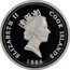 Cook Islands Dollar Lunar Year of the Mouse 1996 Proof KM# 326 ELIZABETH II COOK ISLANDS 1996 RDM coin obverse