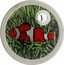 Cook Islands Dollar Clown Anemone 1999 Proof KM# 365 1 OZ 999 SILVER 1 DOLLAR coin reverse