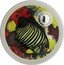 Cook Islands Dollar Regal Angelfish 1999 Proof KM# 363 1 OZ 999 SILVER 1 DOLLAR coin reverse