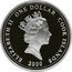 Cook Islands Dollar 100th Birthday of Elizabeth the Queen Mother 2000 Proof KM# 437 ELIZABETH II ONE DOLLAR COOK ISLANDS RDM 2000 coin obverse