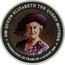 Cook Islands Dollar 100th Birthday of Elizabeth the Queen Mother 2000 Proof KM# 437 HM QUEEN ELIZABETH THE QUEEN MOTHER CELEBRATING 100 YEARS ON 4 AUGUST 2000 coin reverse