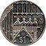 Fiji Dollar 50th Anniversary of the Accession of Queen Elizabeth II 2002 KM# 255 WESTMINSTER ABBEY JUNE 1953 $1 coin reverse