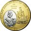 Fiji Dollar Sir Francis Drake 2009 Proof KM# 130 GREAT EXPLORERS OF THE PACIFIC SIR FRANCIS DRAKE $1 coin reverse