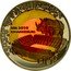 Fiji 1 Dollar FIFA World Cup. South Africa 2010 KM# 156 WM 2010 JOHANNESBURG coin reverse