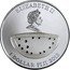 Fiji Dollar Canada. Platinum 2012 Proof KM# 459 ELIZABETH II 1 DOLLAR FIJI 2012 coin obverse