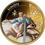Fiji Dollar Simon 2012 Prooflike KM# 393 SIMON coin reverse