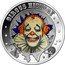 Fiji Dollar The Clown 2014 Proof KM# 517 CIRCUS HISTORY coin reverse