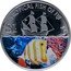 Fiji Dollar Copperband Butterflyfish 2009 KM# 145 TROPICAL FISH OF FIJI $ 1 coin reverse